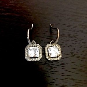 Rhinestone Dangling Earrings